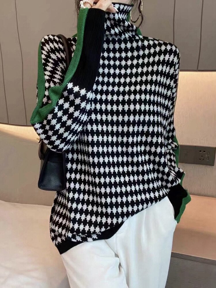 Feinstrick-Rollkragenpullover | Colosy