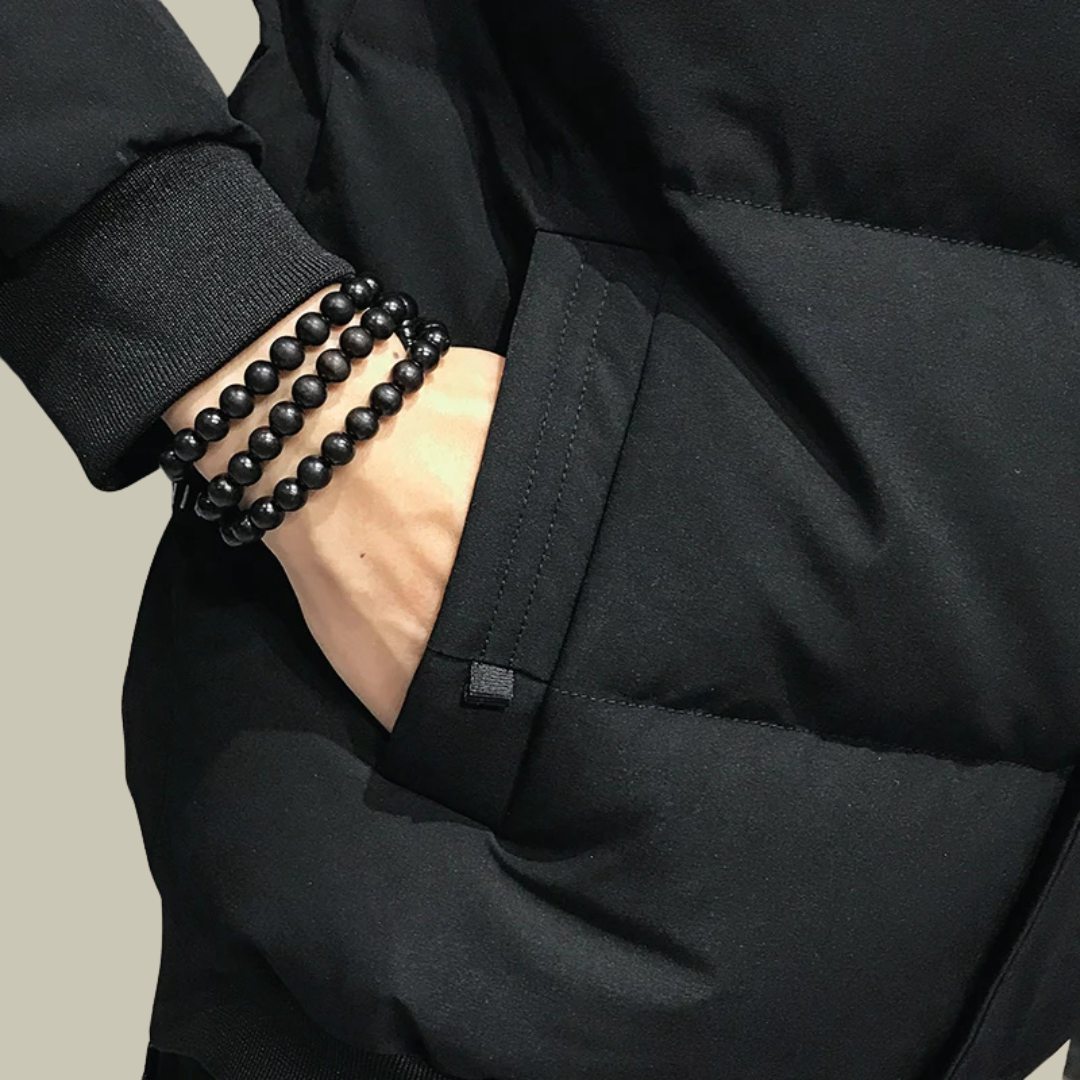 Baumwoll-Winterjacke für Herren | Colosy