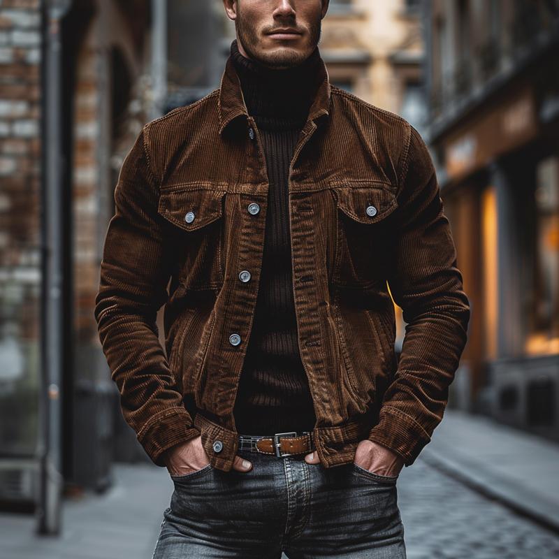 Louans Vintage-Jacke für Herren | Colosy