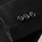 Lange Premium-Wolljacke für Herren | Colosy