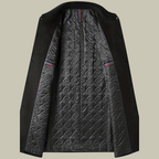 Lange Premium-Wolljacke für Herren | Colosy