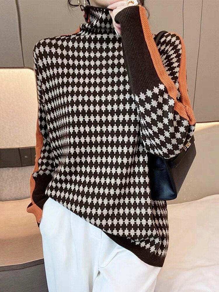 Feinstrick-Rollkragenpullover | Colosy