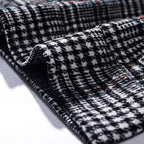 Karo-Herrenjacke mit Revers und Taschen | Colosy