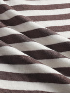 Lockerer, gestreifter Damenpullover | Colosy