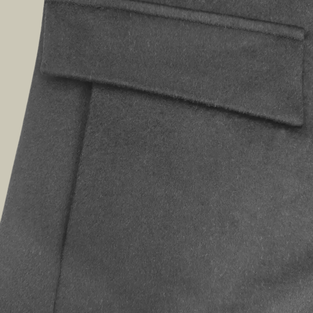 Lange Premium-Wolljacke für Herren | Colosy