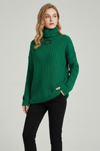 Strukturierter Rollkragenpullover | Colosy