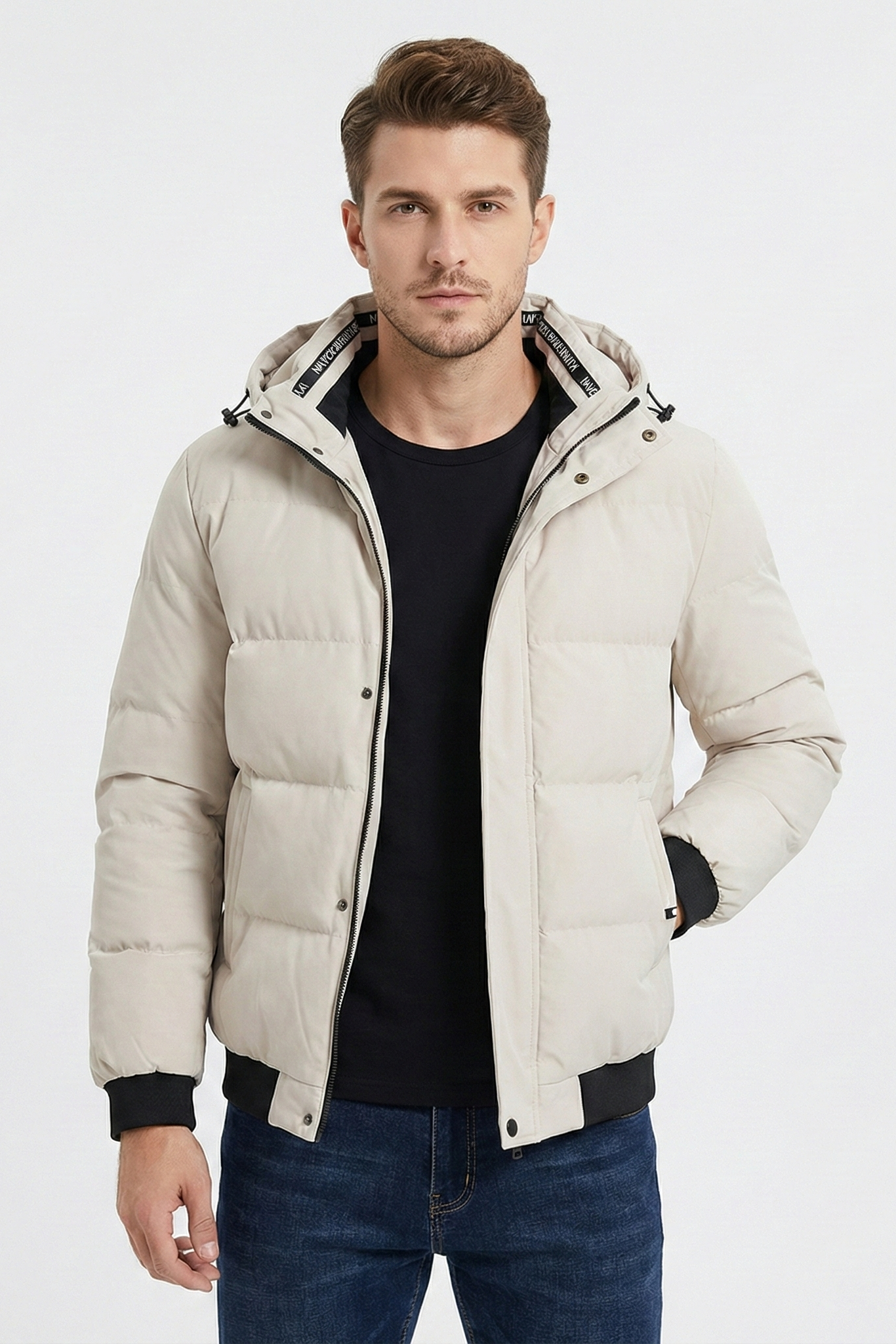 Baumwoll-Winterjacke für Herren | Colosy