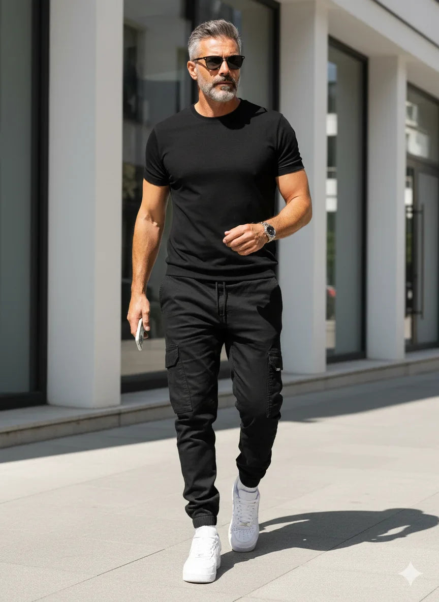 COLOSY • Stretch-Cargohose Held