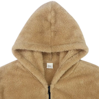 Paul Double-Fleece-Jacke mit Kapuze | Colosy