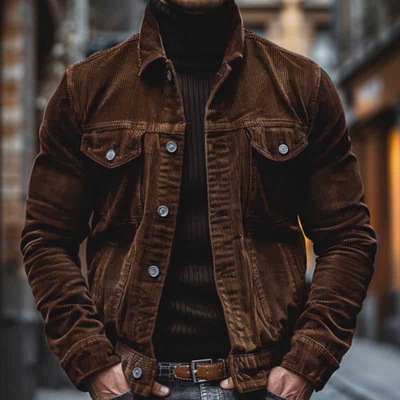 Louans Vintage-Jacke für Herren | Colosy